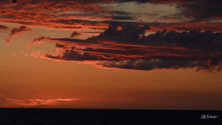 le soleil couchant sur la pointe du Croisic