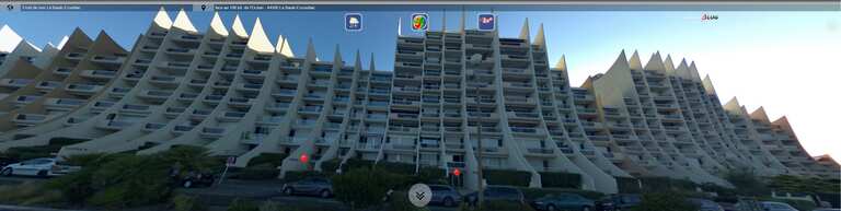 Nombreux appartements face mer à louer ou à vendre avec vue sur l'immense plage de sable fin de La Baule