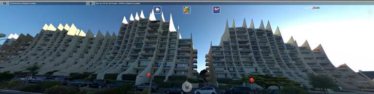 Nombreux appartements face mer à louer ou à vendre avec vue sur l'immense plage de sable fin de La Baule