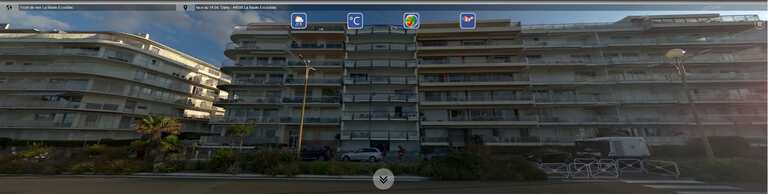 Immeuble face mer à louer ou à vendre avec vue sur l'immense plage de sable fin de La Baule
