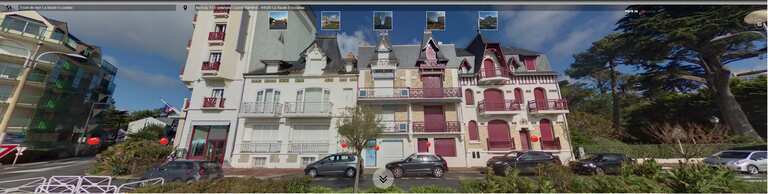Orphée, St Damien, St Cosme, SN33, Le Ruban Bleu Immeuble face mer à louer ou à vendre avec vue sur l'immense plage de sable fin de La Baule