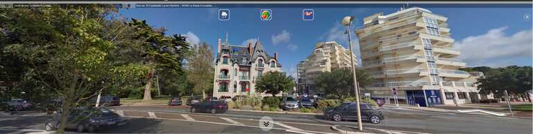 Résidence du Parc, Dehlia Immeuble face mer à louer ou à vendre avec vue sur l'immense plage de sable fin de La Baule