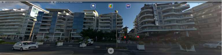 Immeuble face mer à louer ou à vendre avec vue sur l'immense plage de sable fin de La Baule