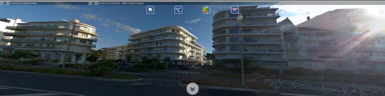 Immeuble face mer à louer ou à vendre avec vue sur l'immense plage de sable fin de La Baule