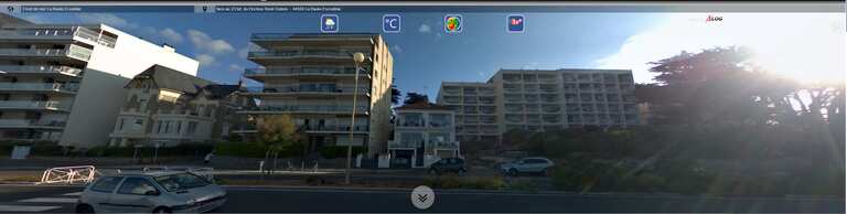 Immeuble face mer à louer ou à vendre avec vue sur l'immense plage de sable fin de La Baule