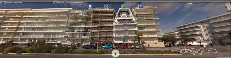 Immeuble face mer à louer ou à vendre avec vue sur l'immense plage de sable fin de La Baule