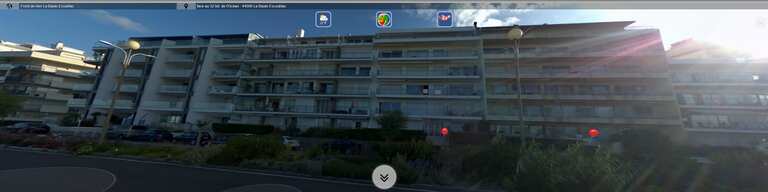 Immeuble face mer à louer ou à vendre avec vue sur l'immense plage de sable fin de La Baule