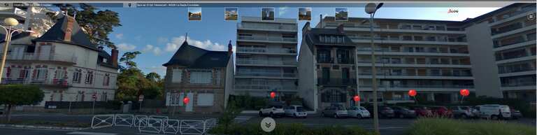 Immeuble face mer à louer ou à vendre avec vue sur l'immense plage de sable fin de La Baule