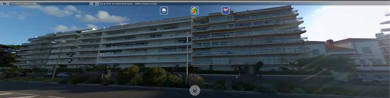 Immeuble face mer à louer ou à vendre avec vue sur l'immense plage de sable fin de La Baule