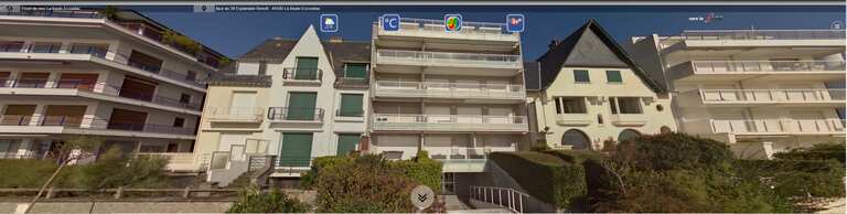 Immeuble face mer à louer ou à vendre avec vue sur l'immense plage de sable fin de La Baule