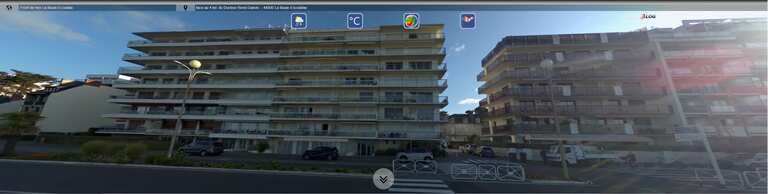 Immeuble face mer à louer ou à vendre avec vue sur l'immense plage de sable fin de La Baule