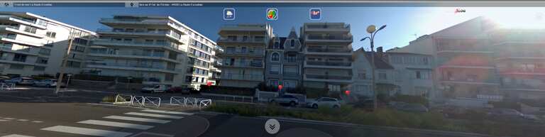 Villa face mer à louer ou à vendre avec vue sur l'immense plage de sable fin de La Baule