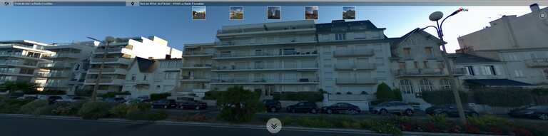Villa face mer à louer ou à vendre avec vue sur l'immense plage de sable fin de La Baule