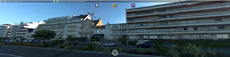 Villa face mer à louer ou à vendre avec vue sur l'immense plage de sable fin de La Baule