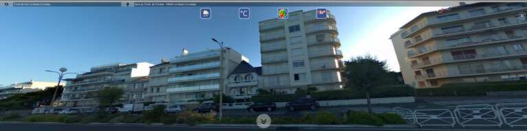 Nombreux appartements face mer à louer ou à vendre avec vue sur l'immense plage de sable fin de La Baule