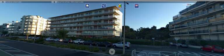 Nombreux appartements face mer à louer ou à vendre avec vue sur l'immense plage de sable fin de La Baule