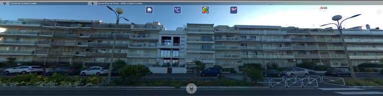 Nombreux appartements face mer à louer ou à vendre avec vue sur l'immense plage de sable fin de La Baule