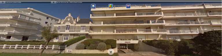 Immeuble face mer à louer ou à vendre avec vue sur l'immense plage de sable fin de La Baule