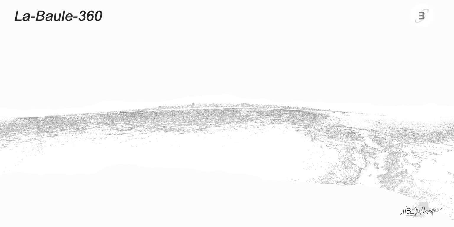 La station balnéaire de La Baule en visite 3V 360deg La station balnéaire de La Baule en visite 3V 360deg