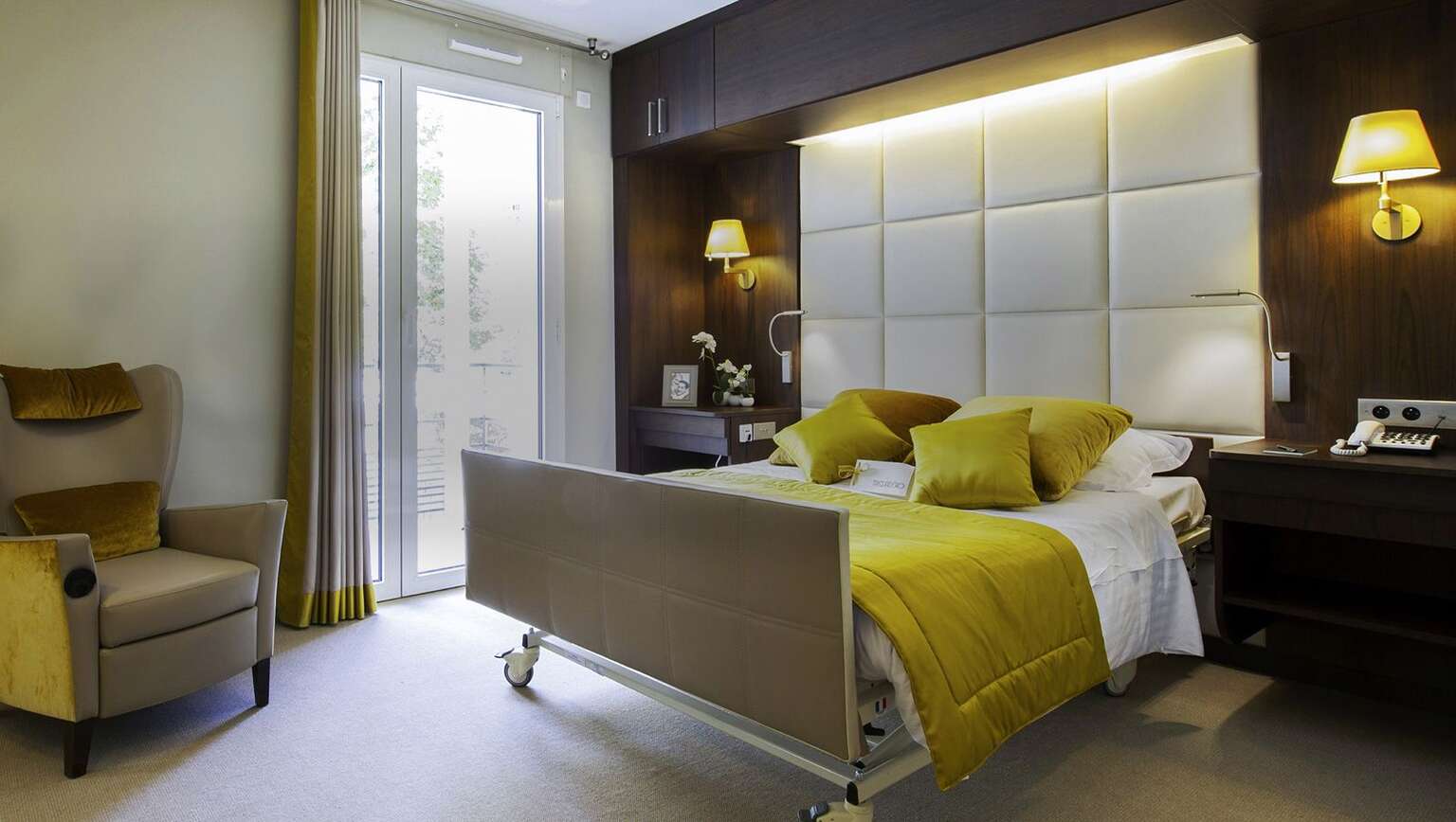 exemple de chambre médicalisée proposée par PLUS DE RETRAITE Olivier le Rigoleur chambre medicalisee PLUS DE RETRAITE Olivier le Rigoleur